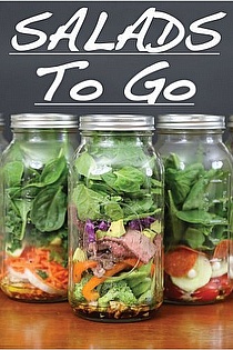 Salads To Go ebook cover