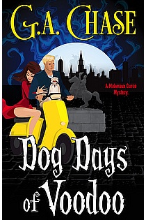 Dog Days of Voodoo (A Malveaux Curse Mystery Book 1) ebook cover