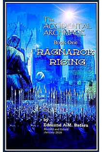 The Accidental Archmage: Book One - Ragnarok Rising  ebook cover