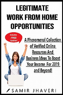 Legitimate Work From Home Opportunities ebook cover