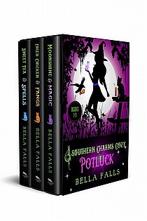 A Southern Charms Cozy Potluck: A Paranormal Cozy Mystery Box Set Books 1-3 ebook cover