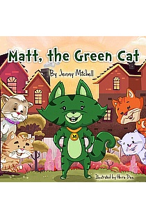 *MATT, the GREEN CAT* ebook cover