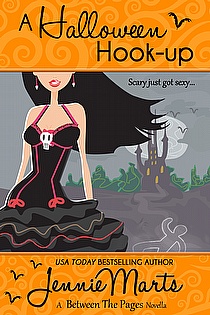 A Halloween Hookup: Page Turners Cozy Mystery series Book 6 ebook cover