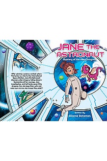 Jane the Astronaut:  The Mystery of the Alien Dragons ebook cover
