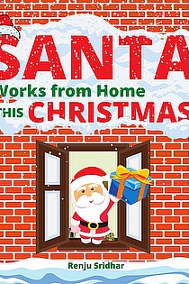 SANTA Works from Home THIS CHRISTMAS Kindle Edition ebook cover