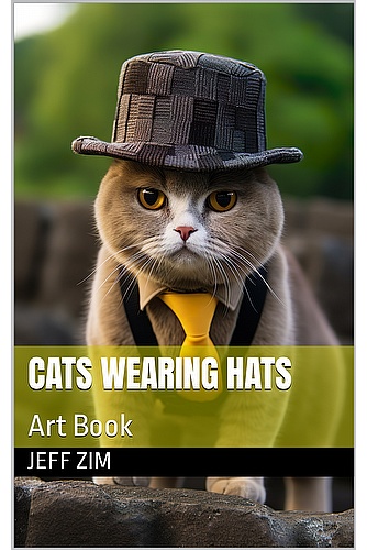 Cats Wearing Hats Art Book ebook cover