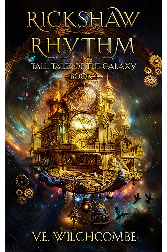 Rickshaw Rhythm (Tall Tales of The Galaxy Book 1) ebook cover