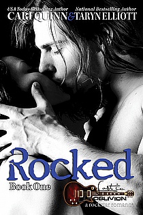 Rocked (Rockstar Romance) Book 1 in the Lost in Oblivion series ebook cover