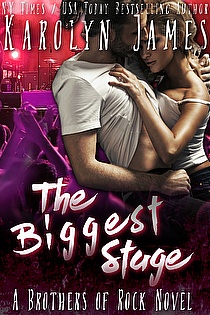 THE BIGGEST STAGE (A Brothers of Rock - WILLOW SON - novel) ebook cover