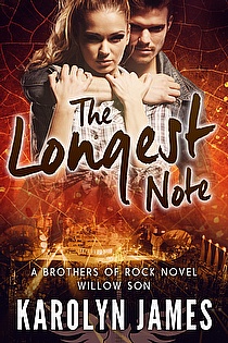 THE LONGEST NOTE (A Brothers of Rock novel) ebook cover