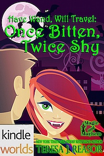 Magic and Mayhem: Once Bitten, Twice Shy (a Kindle Worlds Novella) ebook cover