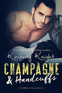 Champagne & Handcuffs (Saddles & Racks Series, #3) ebook cover