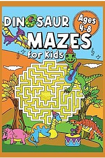 Dinosaur Mazes for Kids Ages 4-8 ebook cover