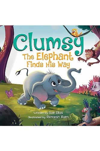 Clumsy the Elephant Finds his Way ebook cover