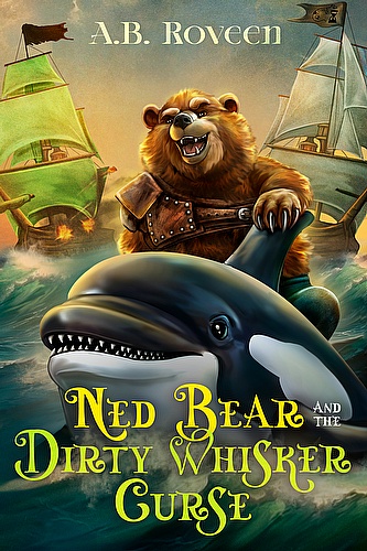 Ned Bear and The Dirty Whisker Curse ebook cover