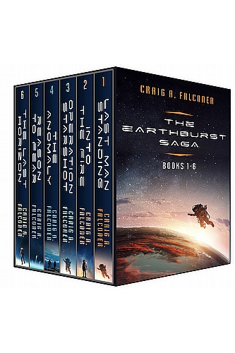 The Earthburst Saga (Sci-Fi Box Set, Complete Books 1-6) ebook cover