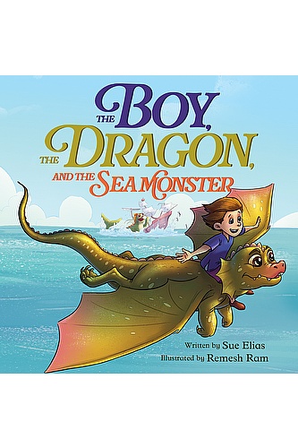 The Boy, The Dragon, And The Sea Monster ebook cover